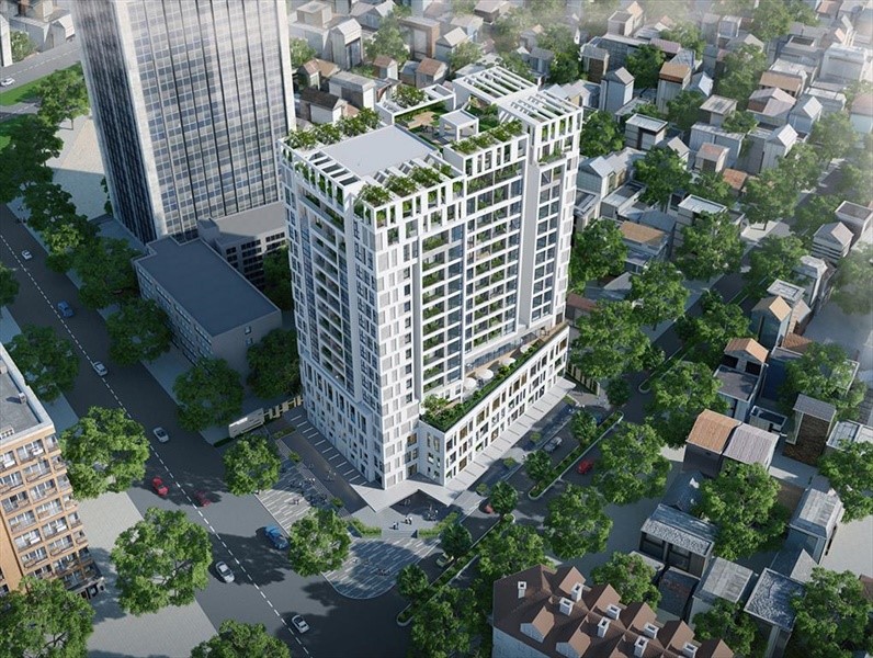 Tòa căn hộ cao cấp bán và cho thuê 345 Đội Cấn - Thành Công Residence